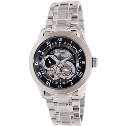 ブローバ　腕時計　BVAシリーズ　96A119　オートマチック　ブラック×ステンレススチールベルト - 腕時計の通販ならワールドウォッチショップ