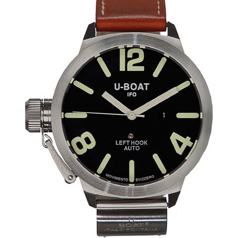 ユーボート 腕時計 クラシコ 45 AS 1 ブラックダイヤル - 腕時計の通販 ...