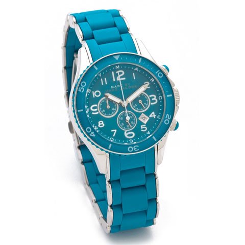 マークバイマークジェイコブス　腕時計　レディース　ロック　MBM2575　エレクトロブルー×シリコンベルト - 腕時計の通販ならワールドウォッチショップ