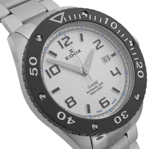 エドックス 腕時計 クラスワン デイト オートマチック 80079 3 AIN2