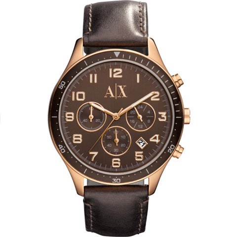 アルマーニエクスチェンジ 腕時計 レディース AX5102 ブラウン×ブラウン - 腕時計の通販ならワールドウォッチショップ