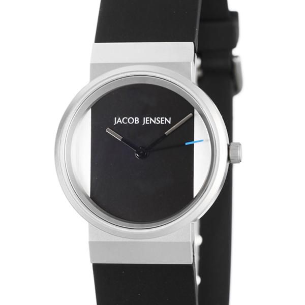 ヤコブイェンセン　時計　シルバー　ブラック　黒　モノトーン Amazon.co.jp: [ヤコブ・イェンセン] 腕時計 180 ブラック