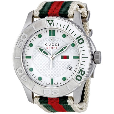 グッチ 腕時計 メンズ G-タイムレス スポーツ YA126231 ホワイト 