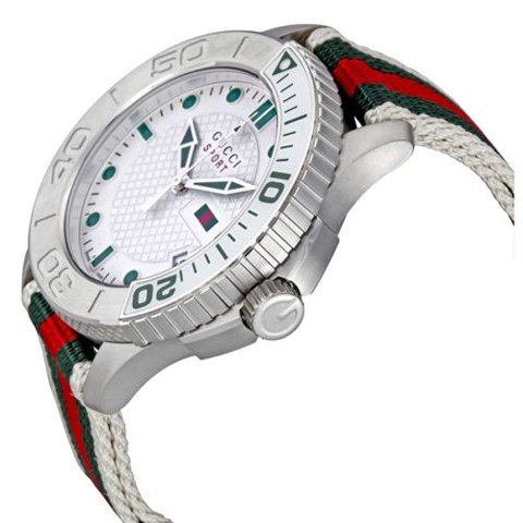 グッチ 腕時計 メンズ G-タイムレス スポーツ YA126231 ホワイト