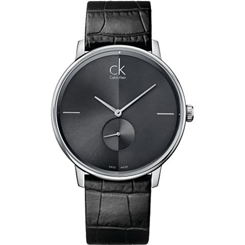 Calvin Klein(カルバンクライン)メンズ腕時計　アクセント　K2Y211C3　ブラック×グレー -  おしゃれな腕時計ならワールドウォッチショップ