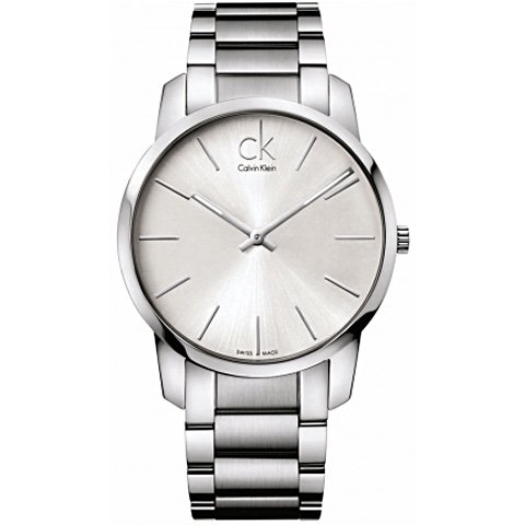 Calvin Klein(カルバンクライン)メンズ腕時計　シティ K2G21126　シルバー×ホワイト - おしゃれな腕時計ならワールドウォッチショップ