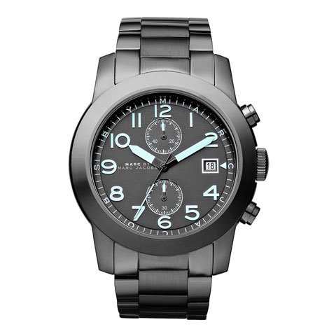 マークバイマークジェイコブス 腕時計 メンズ ラリー MBM5031 ガンメタル×ブルー - 腕時計の通販ならワールドウォッチショップ