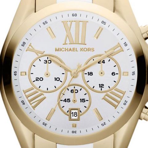 マイケルコース　時計　ブラッドショー　MK5743　ホワイト×ゴールド×ホワイト - 腕時計の通販ならワールドウォッチショップ