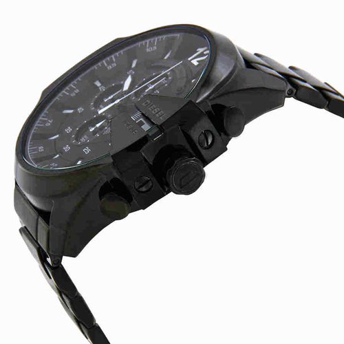 ディーゼル 腕時計　メガチーフ　DZ4283　ブラック×ブラック - 腕時計の通販ならワールドウォッチショップ