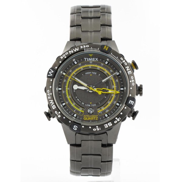 タイメックス 腕時計 インテリジェントクォーツ T2P139 グレー×ステンレススチールベルト - 腕時計の通販ならワールドウォッチショップ
