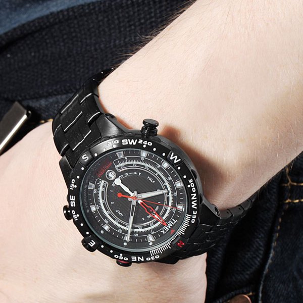 タイメックス　腕時計　インテリジェントクォーツ　T2P140　ブラック×ステンレススチールベルト - 腕時計の通販ならワールドウォッチショップ