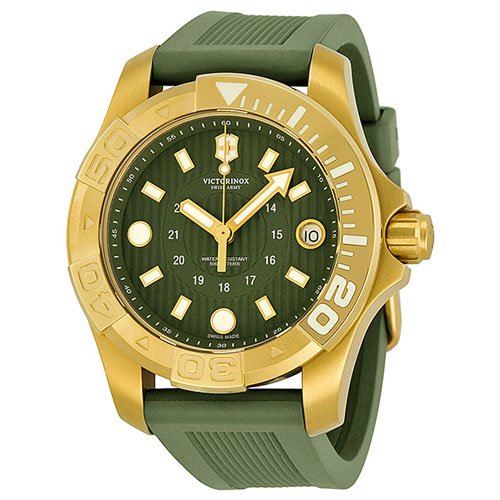 ビクトリノックス 　腕時計　レディース　ダイブマスター500　241557　グリーン×グリーン