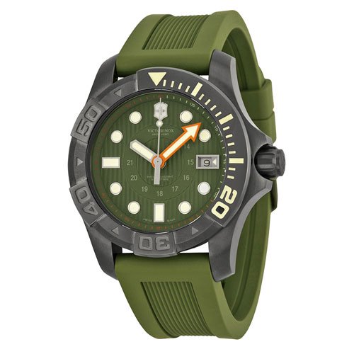 ビクトリノックス　腕時計　ダイブマスター500　241560　グリーン×グリーン
