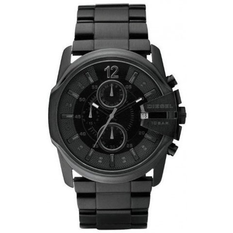 ディーゼル 腕時計 マスターチーフ DZ4180 オールブラック - 腕時計
