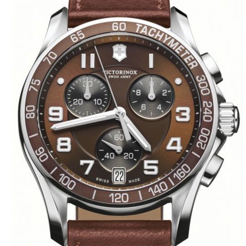 ビクトリノックス　腕時計　クロノクラシック　241498　ブラウン×ブラウン - 腕時計の通販ならワールドウォッチショップ