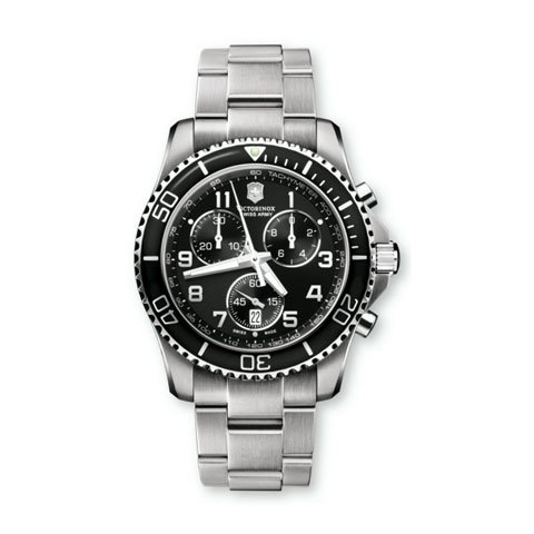 ビクトリノックス　腕時計　マーベリックGS　241432　ブラック×シルバー