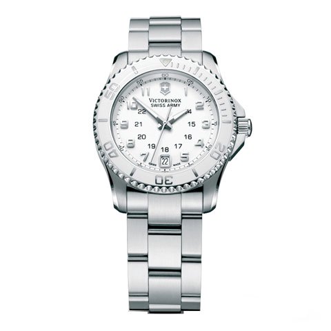 ビクトリノックス　腕時計　レディース　マーベリックGS　249051　 ホワイト×シルバー