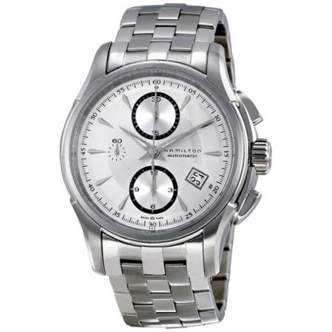ハミルトン　腕時計　ジャズマスター　オートクロノ　H32616153　シルバー×シルバー - 腕時計の通販ならワールドウォッチショップ