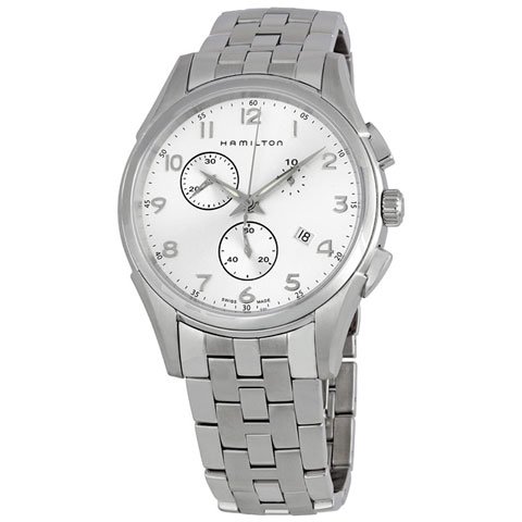 ブランド腕時計ハミルトン 腕時計 H386120 シルバー ブラック ジャズマスター クオーツ