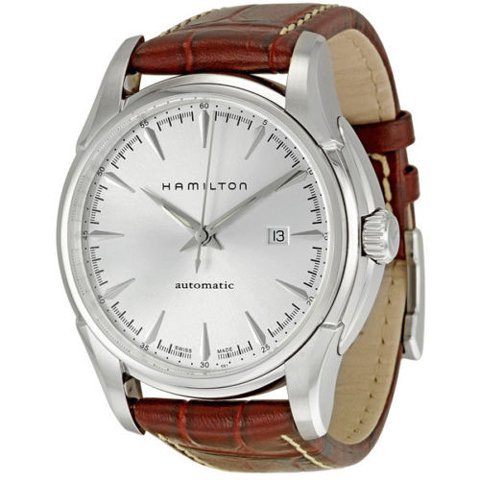 ハミルトン　腕時計　ジャズマスター　ビューマチック　H32715551　シルバー×ブラウンレザー - 腕時計の通販ならワールドウォッチショップ