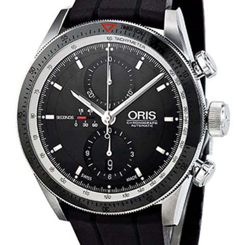 オリス 腕時計 アーティックス GT 674-7661-4154RS ブラック×ブラック
