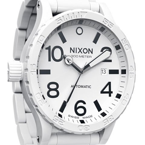 ニクソン　腕時計　51-30　オートマチック　A147126　セラミック　オールホワイト - 腕時計の通販ならワールドウォッチショップ