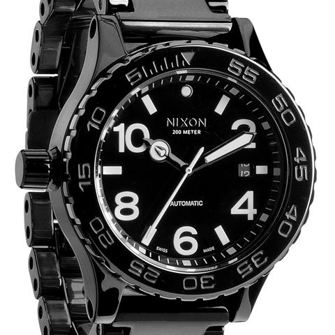 ニクソン　腕時計　42-20 セラミック　A148-001　オールブラック　自動巻き - 腕時計の通販ならワールドウォッチショップ