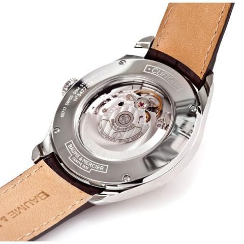 ボーム＆メルシェ BAUME & MERCIER クリフトングラフ　クロノグラフ MOA10370 ブラック ステンレススチール SS 自動巻き メンズ 腕時計