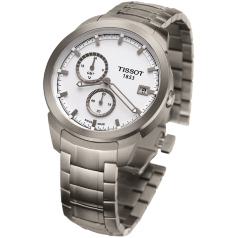 ティソ　腕時計　T-スポーツ　チタニウム　GMT T0694394403100　ホワイト×シルバー - 腕時計の通販ならワールドウォッチショップ