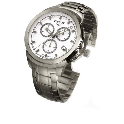 ティソ　腕時計　T-スポーツ　チタニウム T0694174403100　ホワイト×シルバー