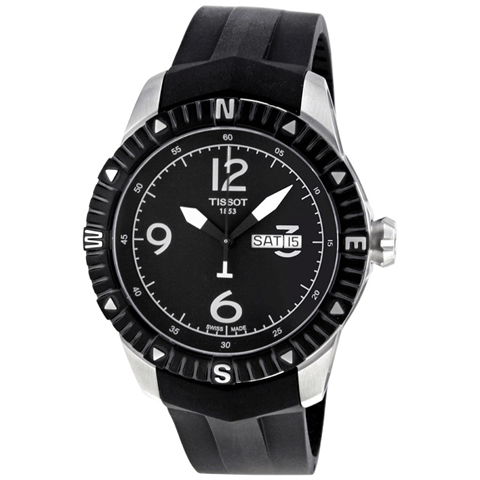 ティソ　腕時計　T-スポーツ　T-ナビゲーター　T0624301705700　ブラック×ブラック