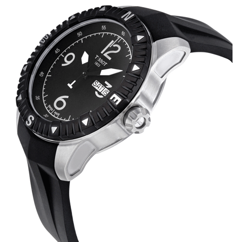 ティソ　腕時計　T-スポーツ　T-ナビゲーター　T0624301705700　ブラック×ブラック - 腕時計の通販ならワールドウォッチショップ