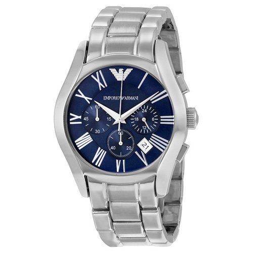 エンポリオアルマーニ/Emporio Armani/腕時計/バレンテ/AR1635/ブルー×シルバー - 腕時計の通販ならワールドウォッチショップ