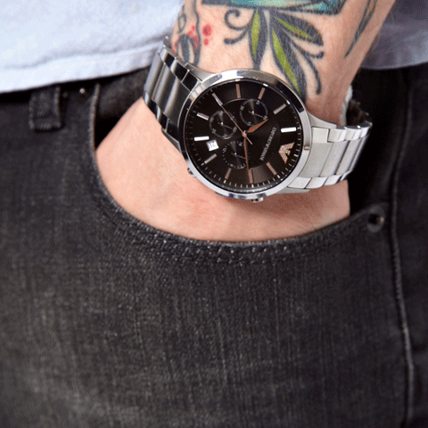 emporio armani men's watch ar2434