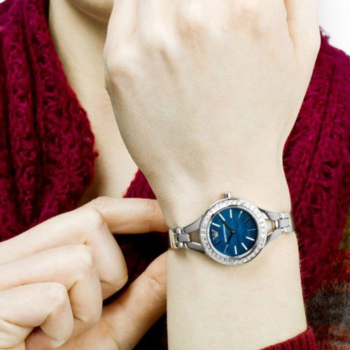 エンポリオアルマーニ　腕時計　レディース　キアラ　AR7330　ブルー×ブルー - 腕時計の通販ならワールドウォッチショップ