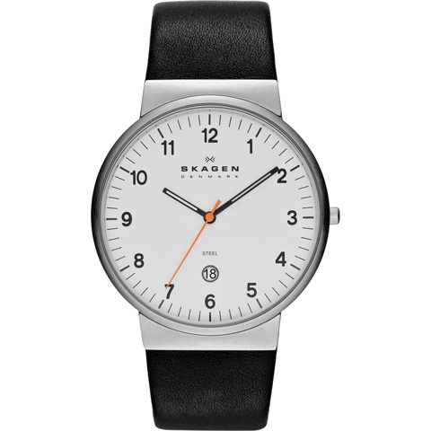 スカーゲン　腕時計　メンズ　SKW6024  ホワイト×ブラック