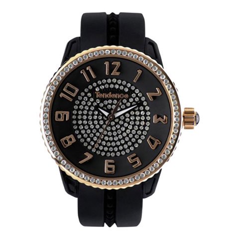 テンデンス 腕時計 ガリバー ミディアム T02093008SS ブラック