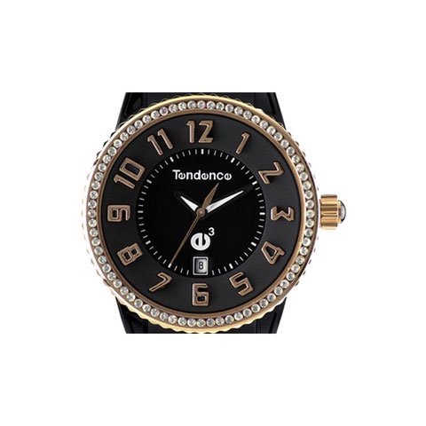 テンデンス 腕時計 ガリバー ミディアム 02093002SS ブラック