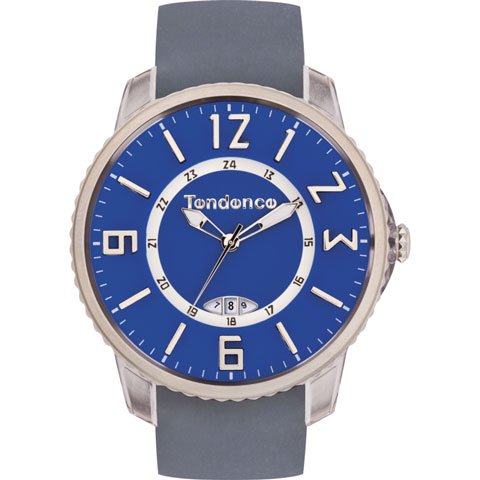 テンデンス 腕時計 スリムポップ TG131005 ブルー×グレー - 腕時計 ...