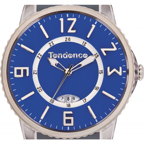 テンデンス 腕時計 スリムポップ TG131005 ブルー×グレー - 腕時計の ...