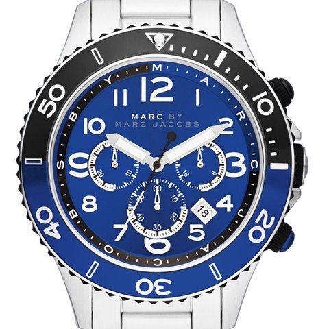 マークバイマークジェイコブス 腕時計 メンズ ロック MBM5055 ブルー