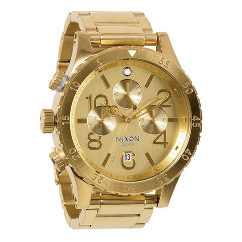 ニクソン 腕時計 48-20 A486502 ゴールド×ゴールド - 腕時計の通販なら