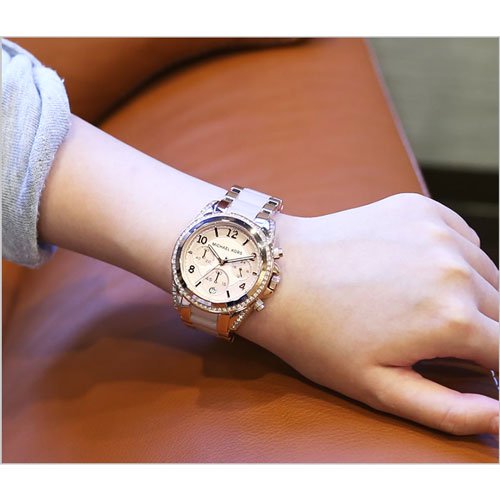 マイケルコース　時計　ブレア　MK5943　ローズゴールド×ツートン - 腕時計の通販ならワールドウォッチショップ