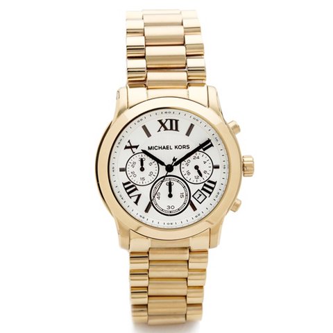 マイケルコース 時計 レディース クーパー MK5916 ホワイト×ゴールド - 腕時計の通販ならワールドウォッチショップ