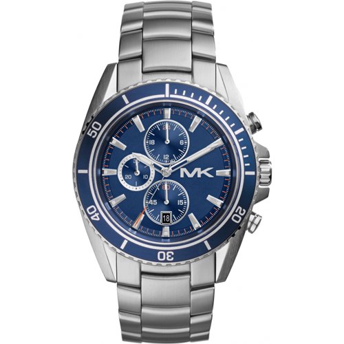 マイケルコース　時計/Michael Kors/メンズ/ランシング/MK8354/ブルー×ステンレススチールベルト -  腕時計の通販ならワールドウォッチショップ