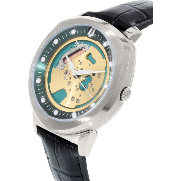 ブローバ 腕時計 アキュトロン2 96A155 アルファコレクション ゴールド 