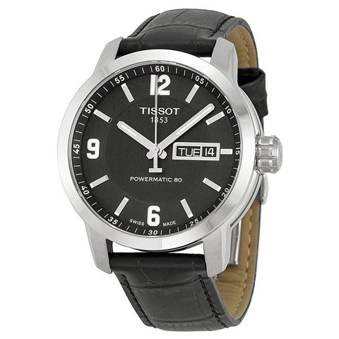 ティソ　腕時計　T-スポーツ　PRC200　パワーマティック80　T0554301605700　ブラック×ブラック -  腕時計の通販ならワールドウォッチショップ