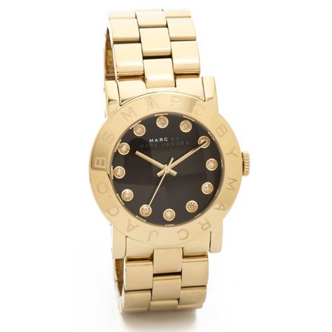 マークバイマークジェイコブス　時計　レディース　エイミー　MBM3334　ブラック×ゴールド - 腕時計の通販ならワールドウォッチショップ