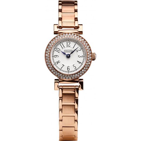 コーチ　腕時計　マディソンファッション　14501905　ホワイト×ローズゴールド - 腕時計の通販ならワールドウォッチショップ