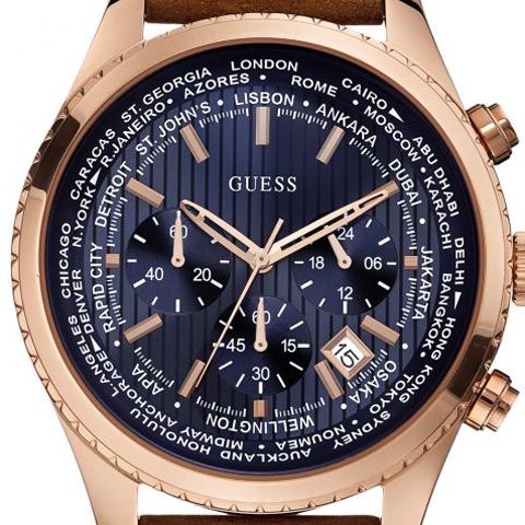 インターネットで買う 【GUESS】メンズ腕時計 W0500G1 (保証書付) - 時計